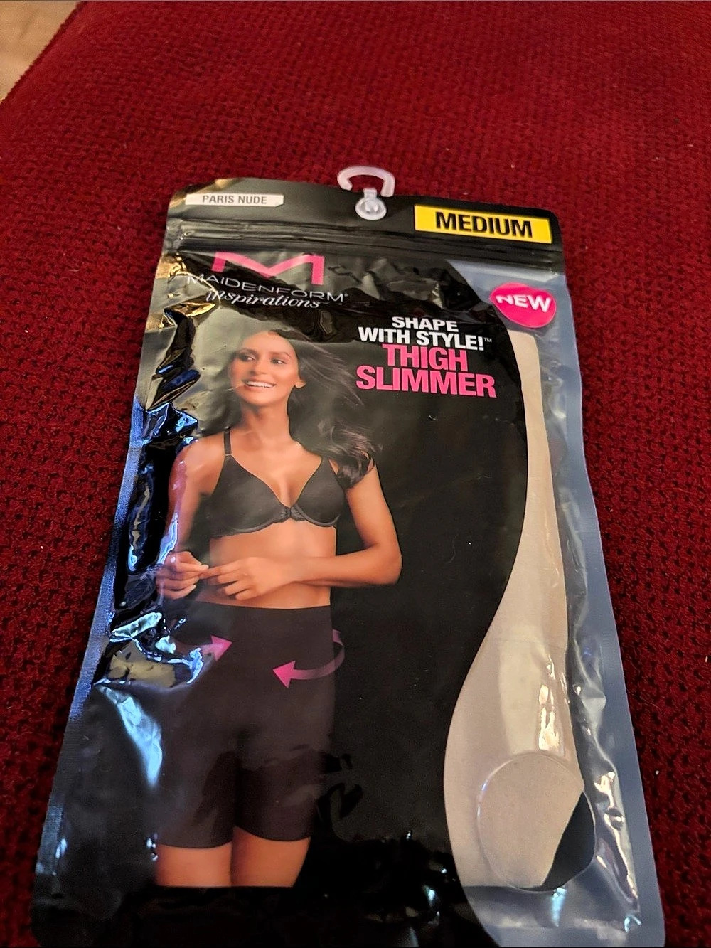 Maidenform Inspirations Thigh Slimmer Shapewear Medium NWT